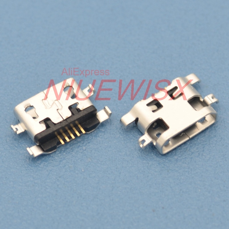 100 pcs ũ usb Ŀ 5pin  ſ ÷Ʈ 1.2mm ÷  ø ̵  ޴ ȭ   ̴ usb 